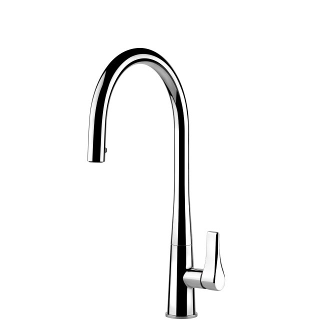 Gessi Proton Goose Neck Pull Out Mixer