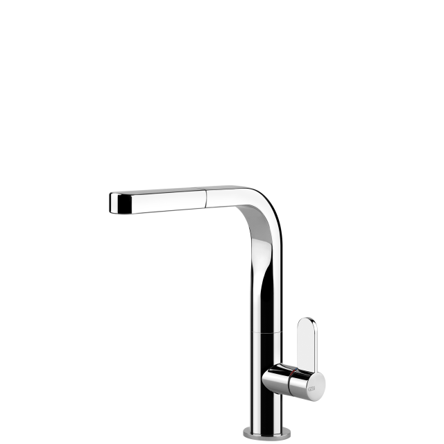 Gessi Helium Right Angle Square Pull Out Mixer