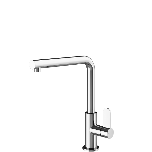 Gessi Helium Right Angle Round Swivel Mixer
