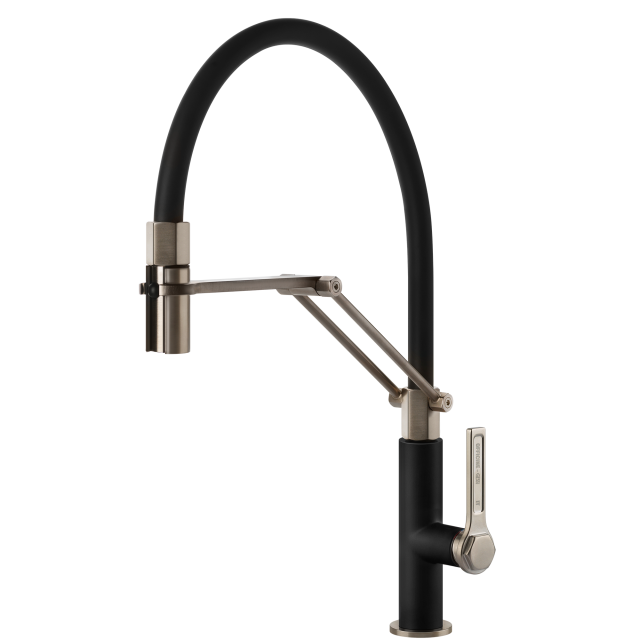 Gessi Officine Goose Neck Semi-Professional Spray Mixer