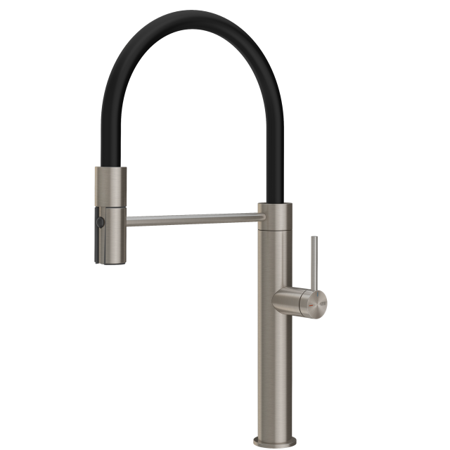 Gessi 316 Smooth Goose Neck Semi-Professional Spray Mixer