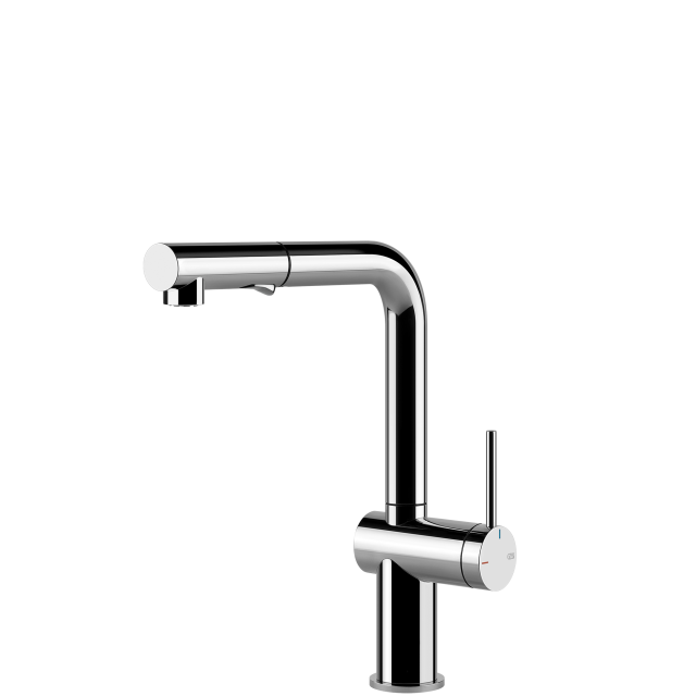 Gessi Inedito Right Angle Pull Out Spray Mixer