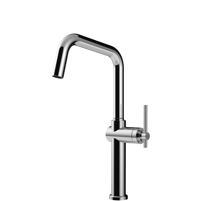 Gessi Habito Square Goose Neck Swivel Mixer