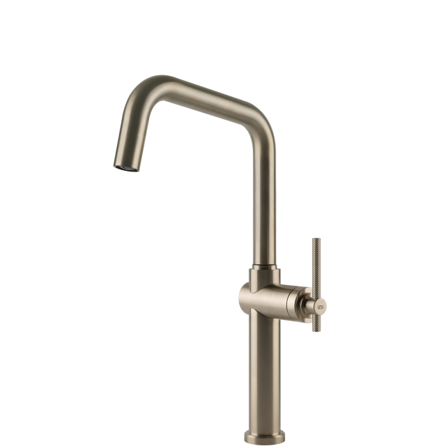 Gessi Habito Square Goose Neck Swivel Mixer