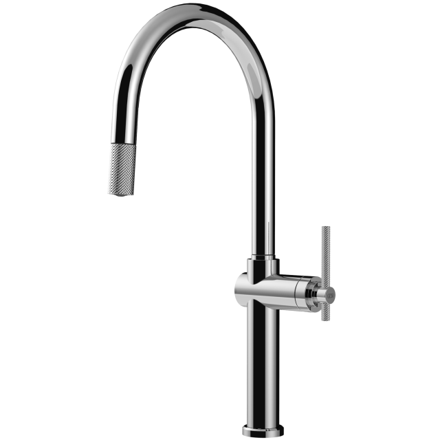 Gessi Habito Goose Neck Pull Out Mixer