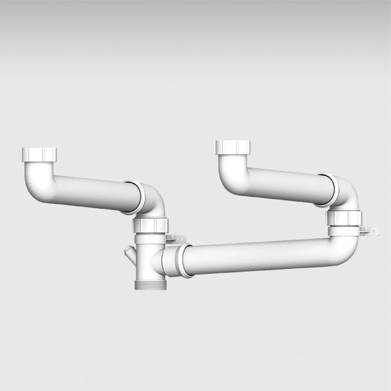 Oliveri Opti-Space Connector Kit for Double Bowl Sink