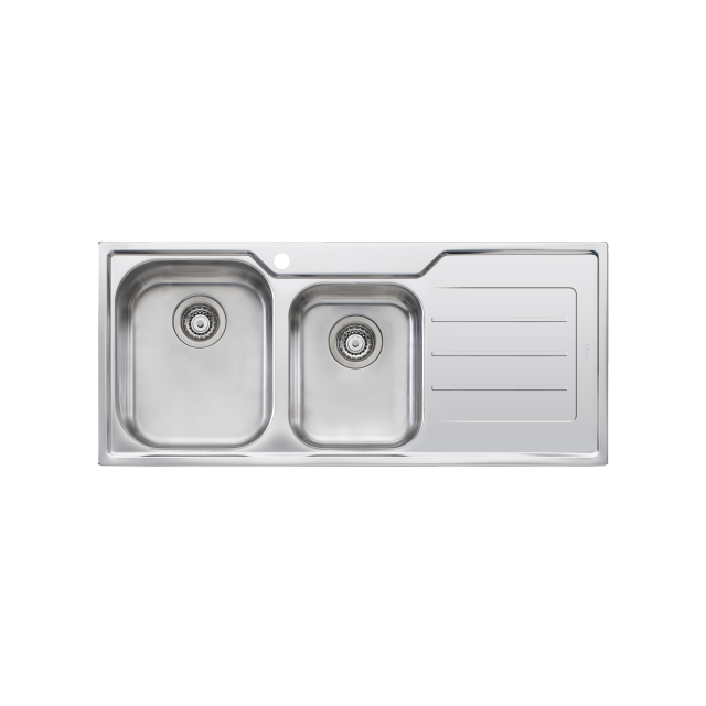 Flinders 1 & 3/4 Bowl Sink With Drainer
