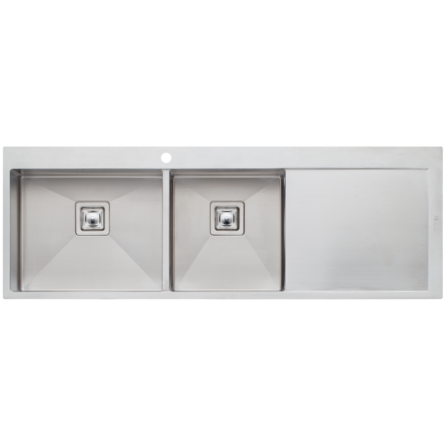 Professional Series 1 & 3/4 Bowl Topmount Sink with Drainer
