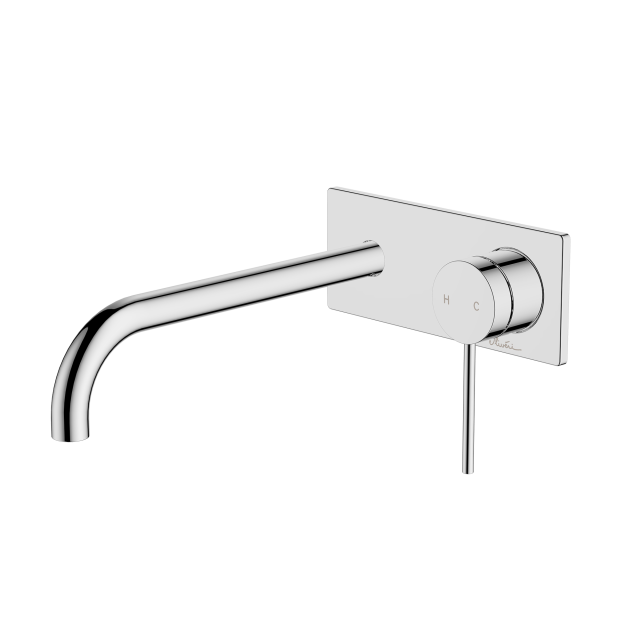 Venice Curved Wall Mixer Set